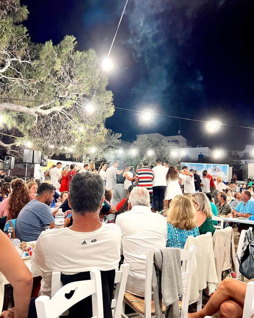 Ηλιάνα Παπαγεωργίου: Σε πανηγύρι στη Σχοινούσα μετά το τέλος του «My Style Rocks» 