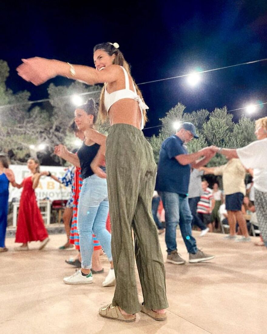 Ηλιάνα Παπαγεωργίου: Σε πανηγύρι στη Σχοινούσα μετά το τέλος του «My Style Rocks» 