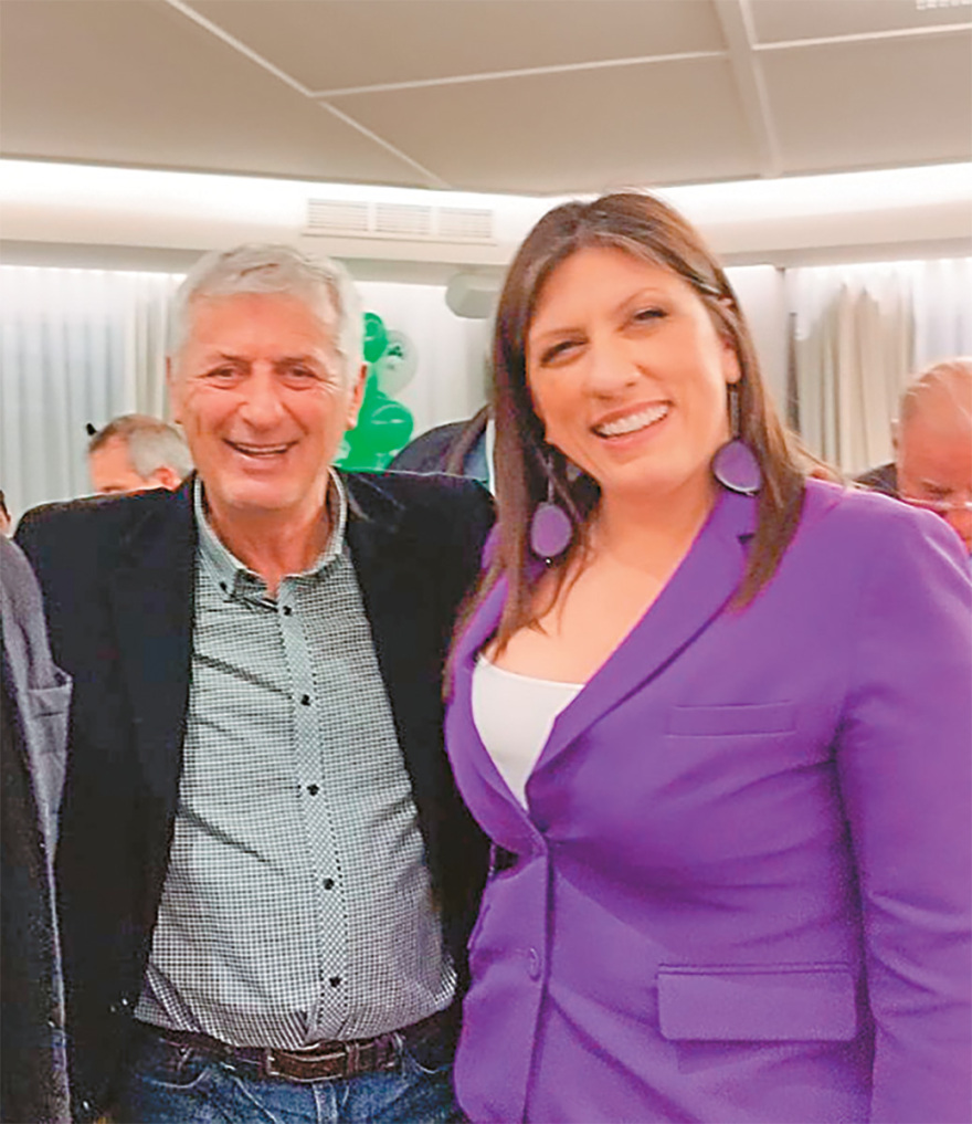 Οι «σωματοφύλακες» της Ζωής Κωνσταντοπούλου: Ο σύντροφος και ο «ακόλουθος»