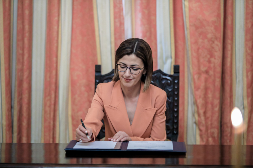 Ορκίστηκε η Ειρήνη Αγαπηδάκη ως Αναπληρώτρια Υπουργός Υγείας