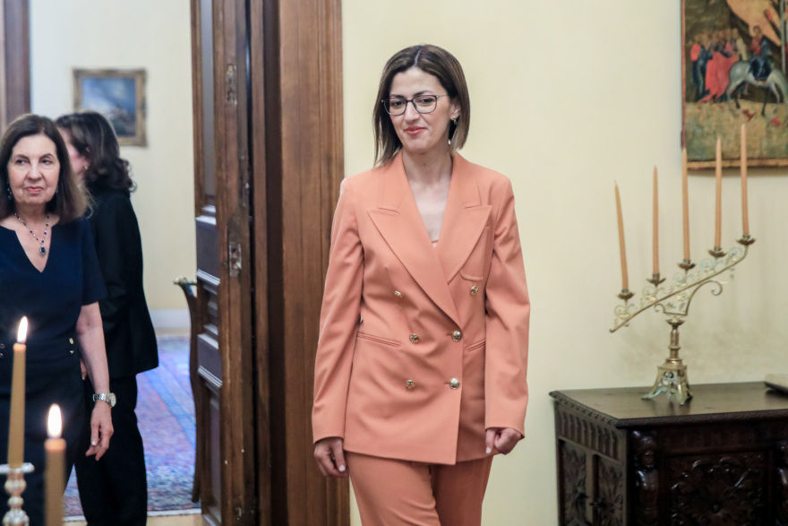 Ορκίστηκε η Ειρήνη Αγαπηδάκη ως Αναπληρώτρια Υπουργός Υγείας