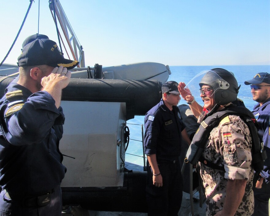 ΓΕΕΘΑ: Συνεκπαίδευση περιπολικού σκάφους με γερμανικό πλοίο του ΝΑΤΟ στη Λέσβο