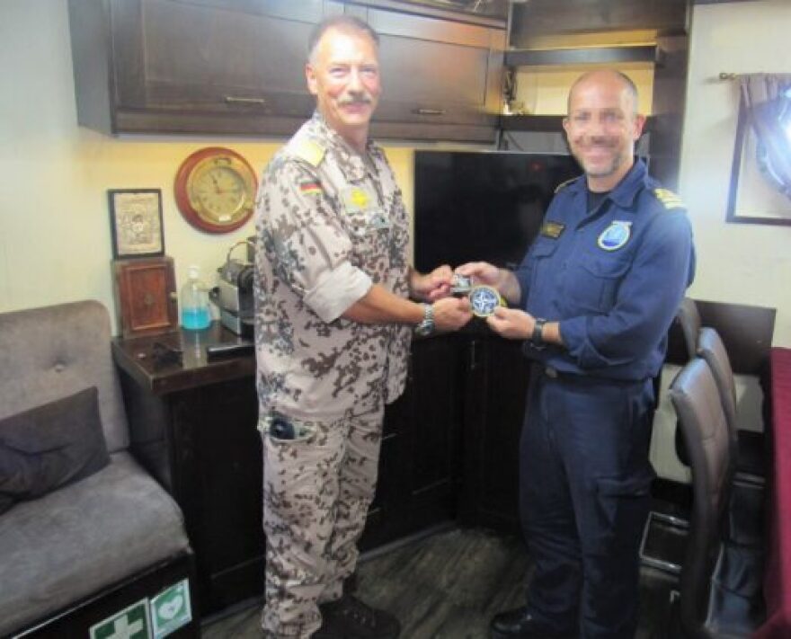 ΓΕΕΘΑ: Συνεκπαίδευση περιπολικού σκάφους με γερμανικό πλοίο του ΝΑΤΟ στη Λέσβο