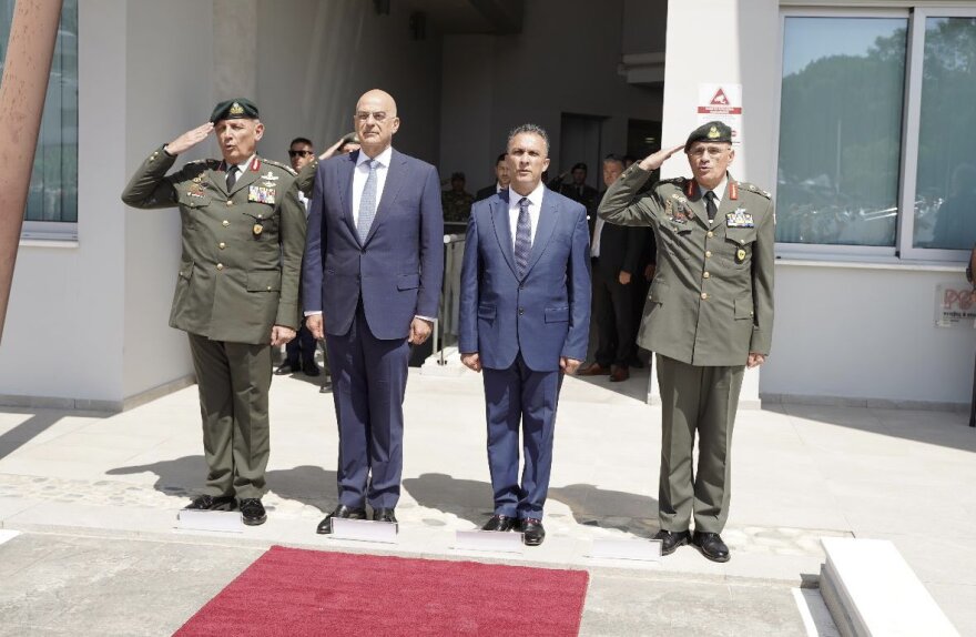 Δένδιας από τη Λευκωσία: Για εμάς η Κύπρος δεν κείται μακράν