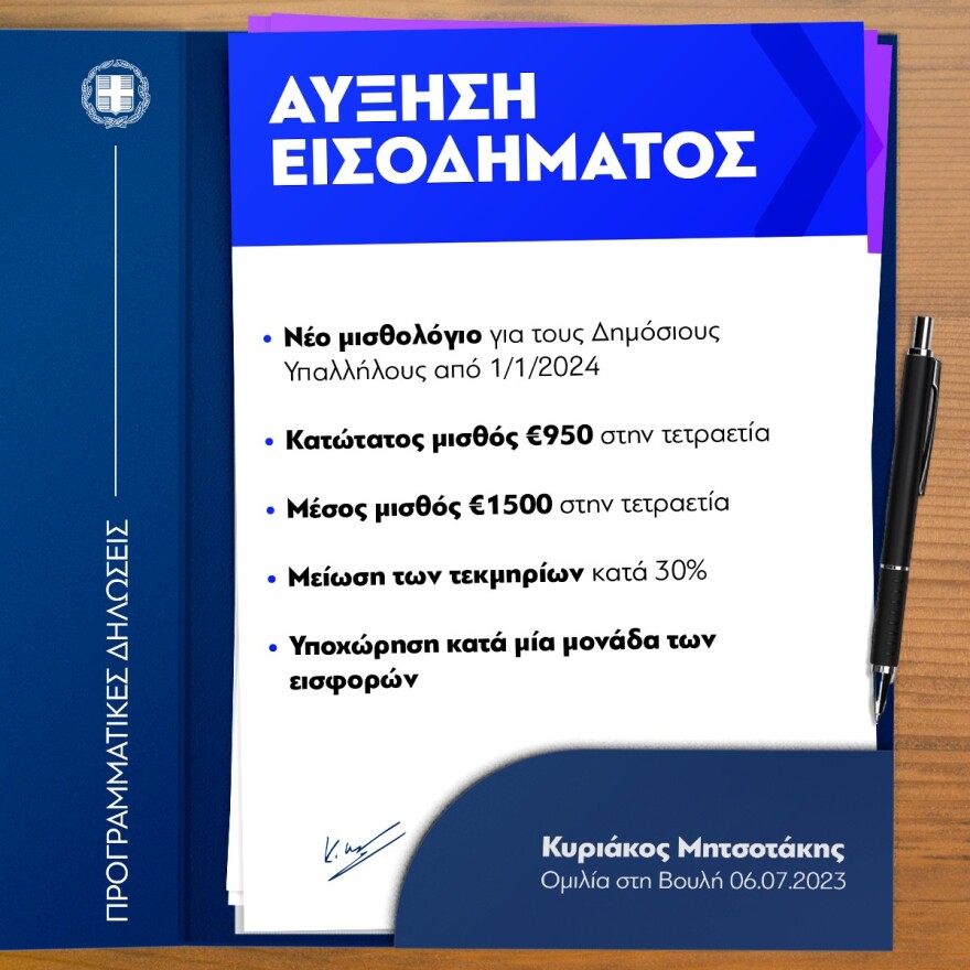 Μητσοτάκης: Δεν υπόσχομαι θαύματα, μόνο σκληρή δουλειά