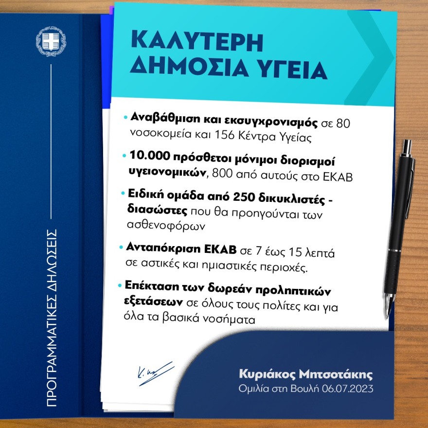 Μητσοτάκης: Δεν υπόσχομαι θαύματα, μόνο σκληρή δουλειά