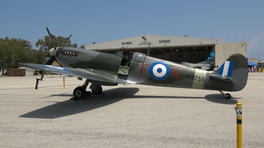 Γιορτάστηκε η 80η επέτειος δημιουργίας της 336Μ της 116 Πτέρυγας Μάχης - Πέταξε σχηματισμός Spitfire - F16