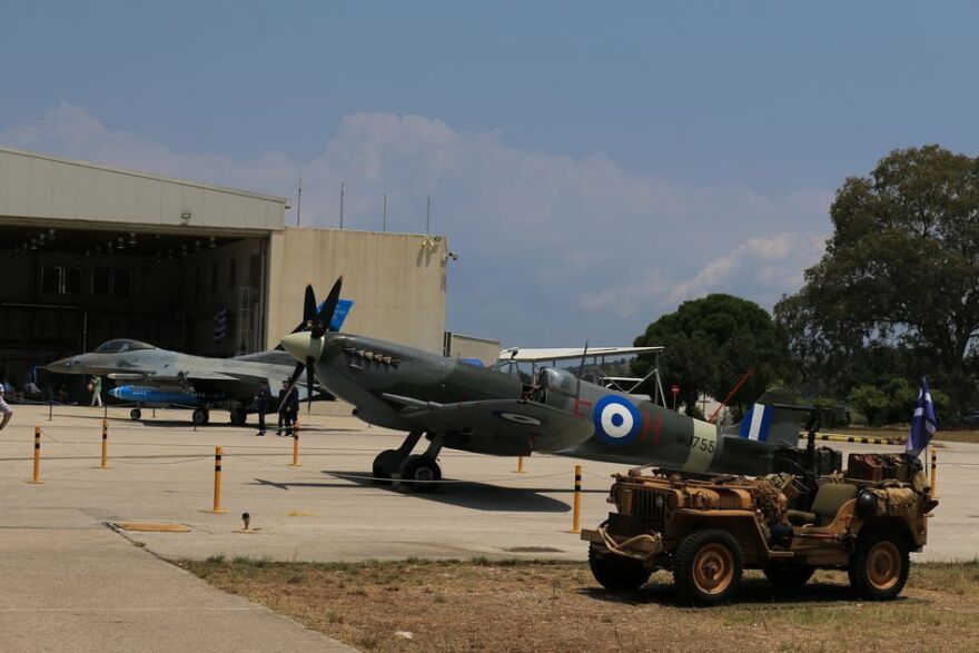 Γιορτάστηκε η 80η επέτειος δημιουργίας της 336Μ της 116 Πτέρυγας Μάχης - Πέταξε σχηματισμός Spitfire - F16