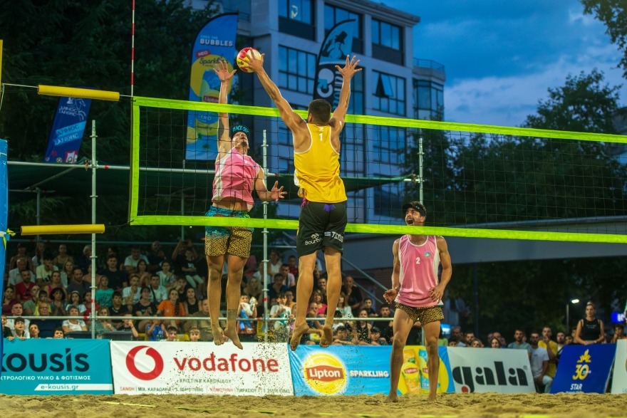 Μπιτς βόλεϊ: Βροχή, κόσμος και θέαμα στο Xanthi Grand Slam