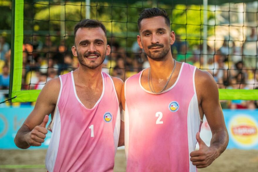 Μπιτς βόλεϊ, Xanthi Grand Slam: Τα ζευγάρια των ημιτελικών στους άνδρες