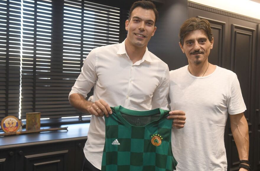 Παναθηναϊκός: Ανακοίνωσε τον Σλούκα για τα επόμενα τρία χρόνια 