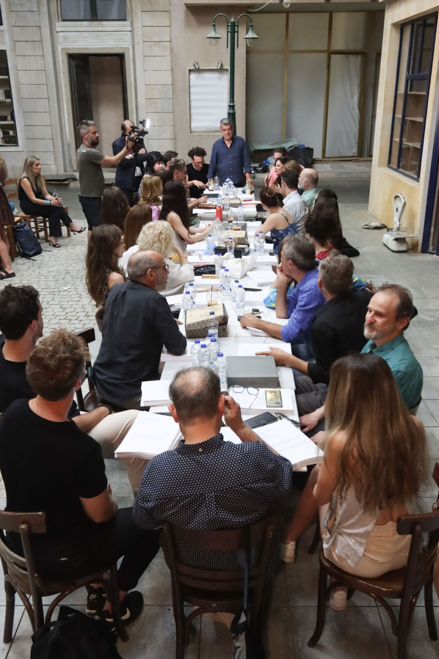 Οι Πανθέοι: Η πρώτη ανάγνωση σεναρίου της νέας σειράς