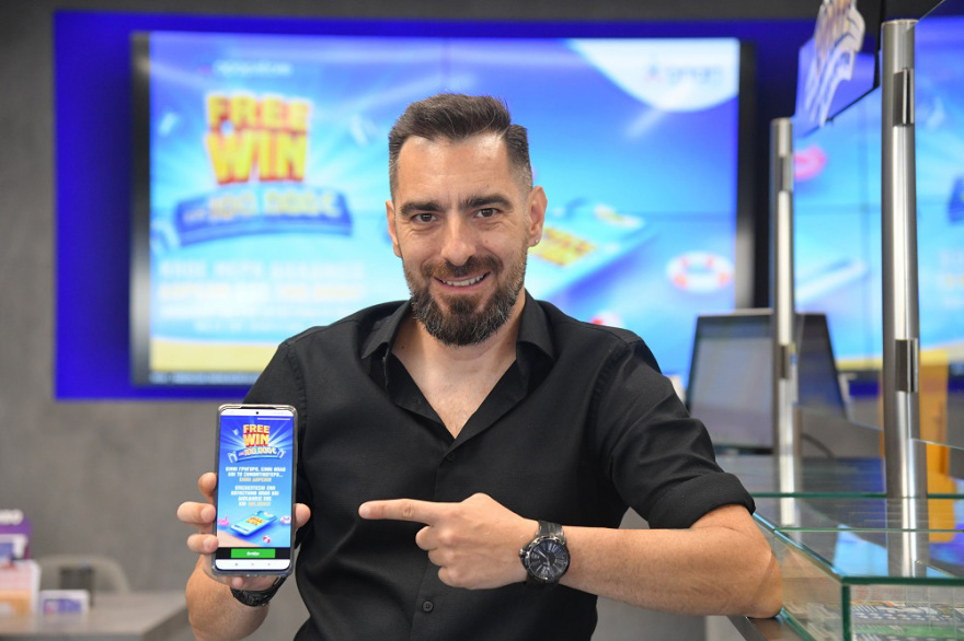 Ήρθε στα καταστήματα ΟΠΑΠ το FREEWIN μέσω του OPAP Store App
