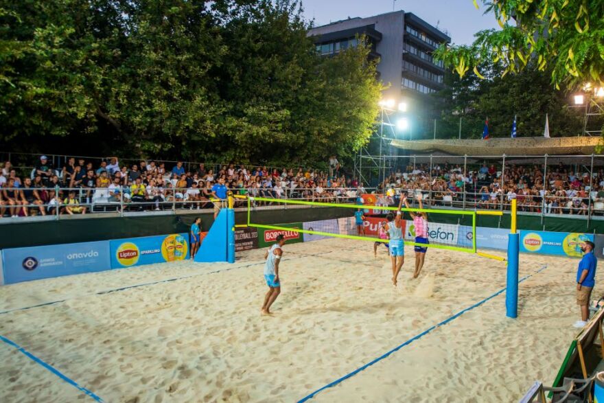 Μπιτς Βόλεϊ, Athens Golden Cup: Μεγάλα ζευγάρια στα προημιτελικά των ανδρών