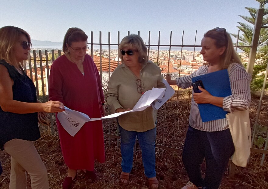 Καλαμάτα: Αυτοψία σε έργα του υπουργείου Πολιτισμού πραγματοποίησε η Λίνα Μενδώνη