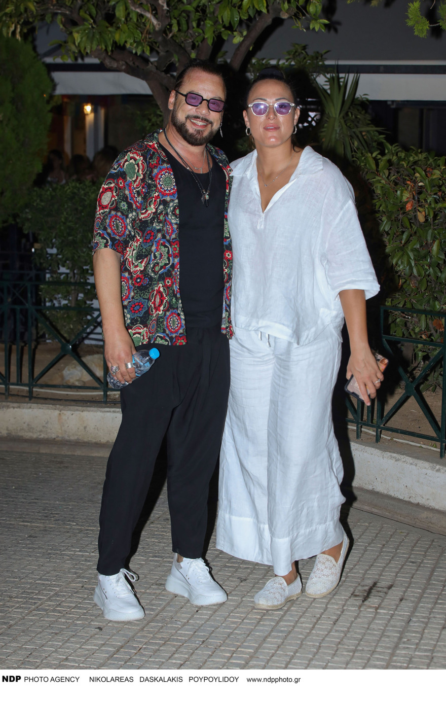 Φωτογραφίες: Η Ασημίνα Χατζηανδρέου στη συναυλία του Χρήστου Δάντη στην Καισαριανή