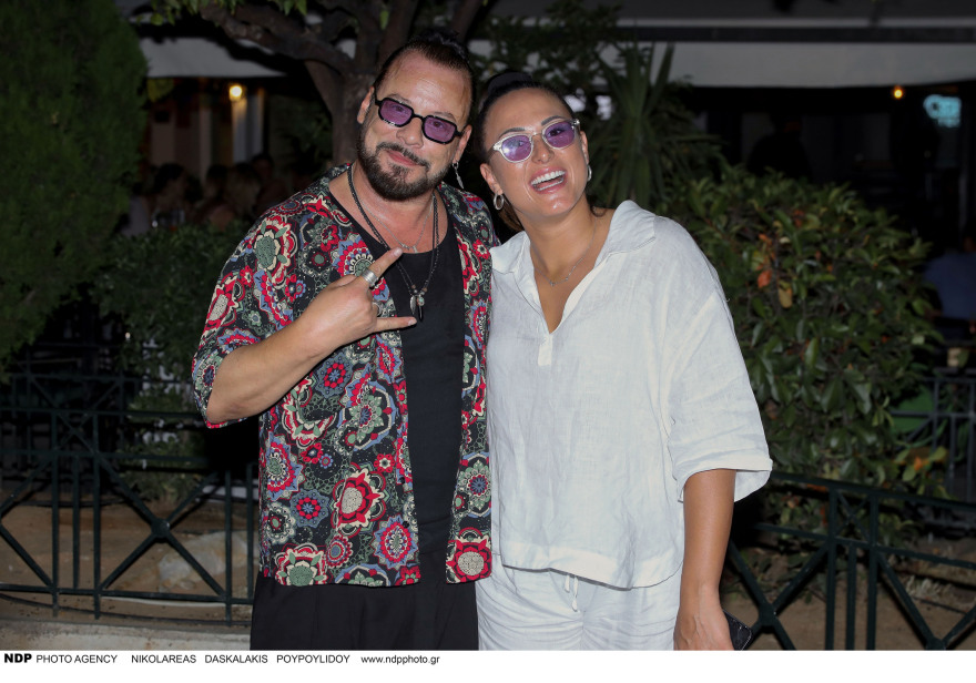 Φωτογραφίες: Η Ασημίνα Χατζηανδρέου στη συναυλία του Χρήστου Δάντη στην Καισαριανή