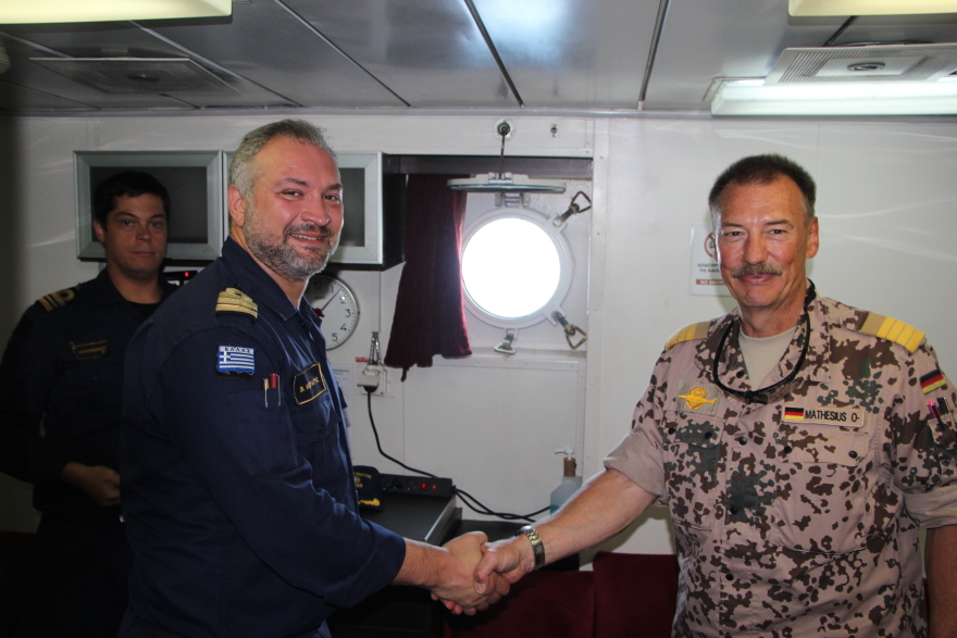 Πολεμικό Ναυτικό: Έγινε συνεκπαίδευση με γερμανικό πλοίο του ΝΑΤΟ