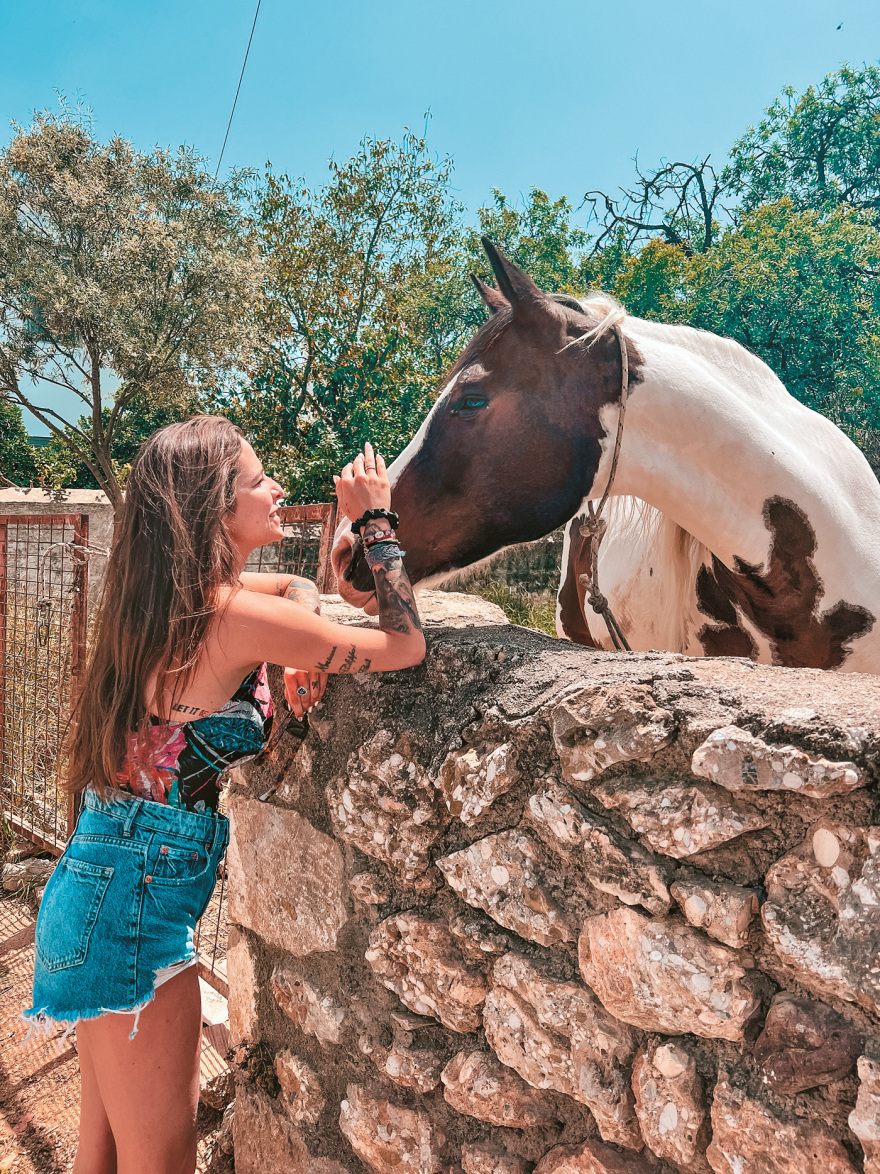 «Μαμά, θέλω αλογάκι!»