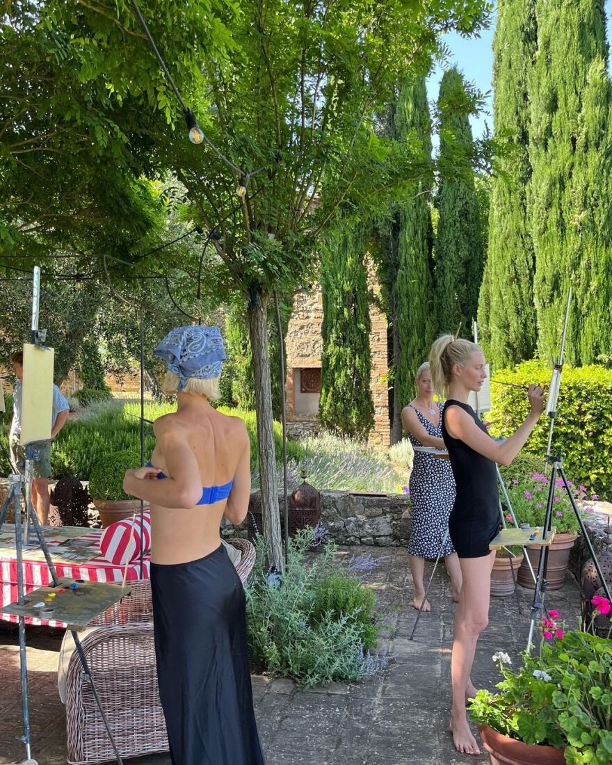 Μαρία Ολυμπία – Κωνσταντίνος Αλέξιος: Διακοπές σε πολυτελή βίλα στην Τοσκάνη