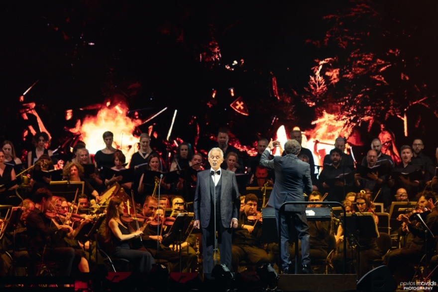 Αντρέα Μποτσέλι: Η «φωνή του Θεού» μάγεψε χθες βράδυ την Αθήνα