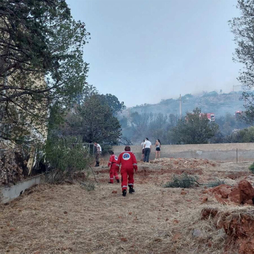 Σαρωνίδα: «Είναι η τρίτη φορά που οι φλόγες έγλειψαν το σπίτι μου» - Εθελοντές μιλούν στο protothema.gr