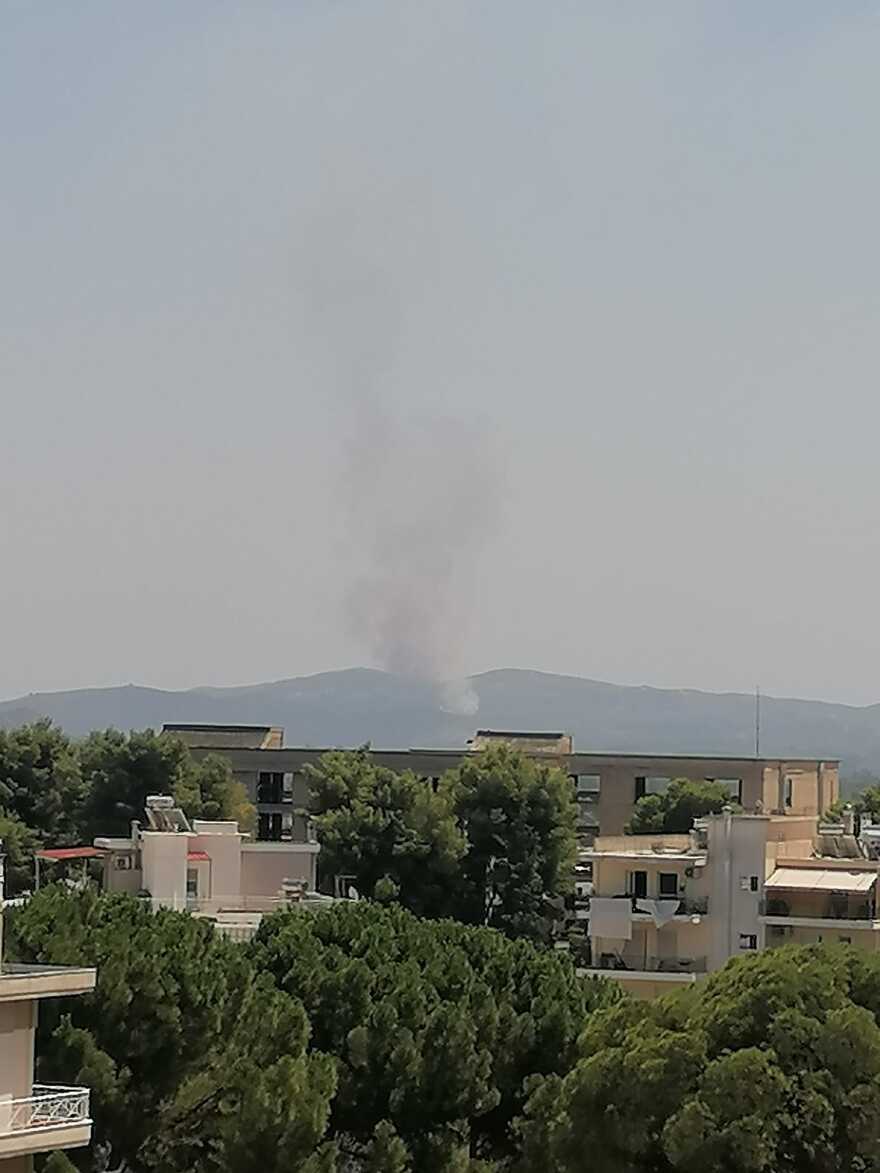 Φωτιές: Αναζωπύρωση στο Πυρί Λακωνίας