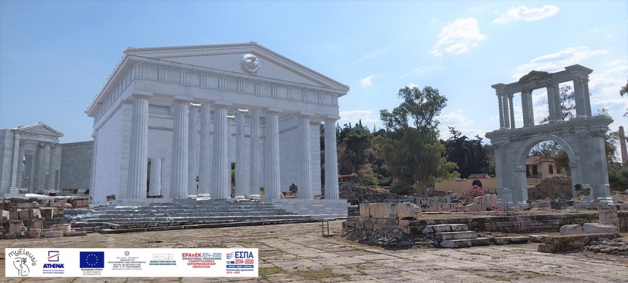 Ελευσίνα: Η σύγχρονη τεχνολογία αναστηλώνει ψηφιακά την αρχαία πόλη και τα οικοδομήματά της