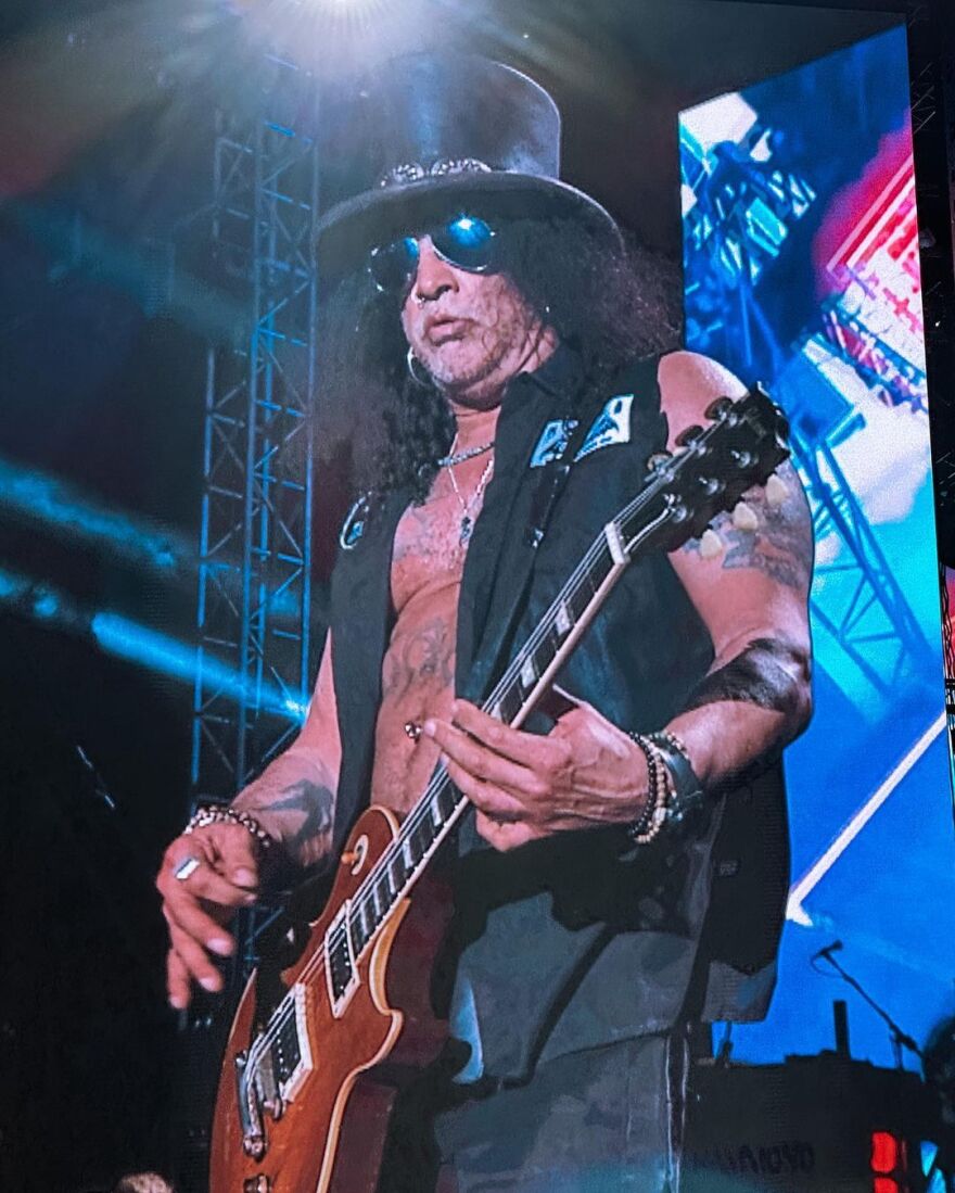 Μαριάντα Πιερίδη-Αθηνά Οικονομάκου: Πήγαν μαζί στους Guns N' Roses - Δείτε φωτογραφίες