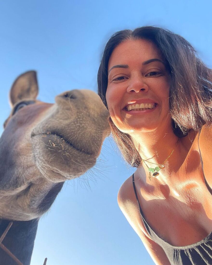 Μαρία Κορινθίου: Ξετρελαμένη με γαϊδούρι της Πάρου - Δείτε το βίντεο