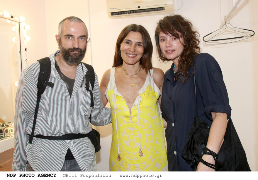 Άρης Σερβετάλης: Στην Επίδαυρο με τη σύζυγό του Έφη Μπίρμπα