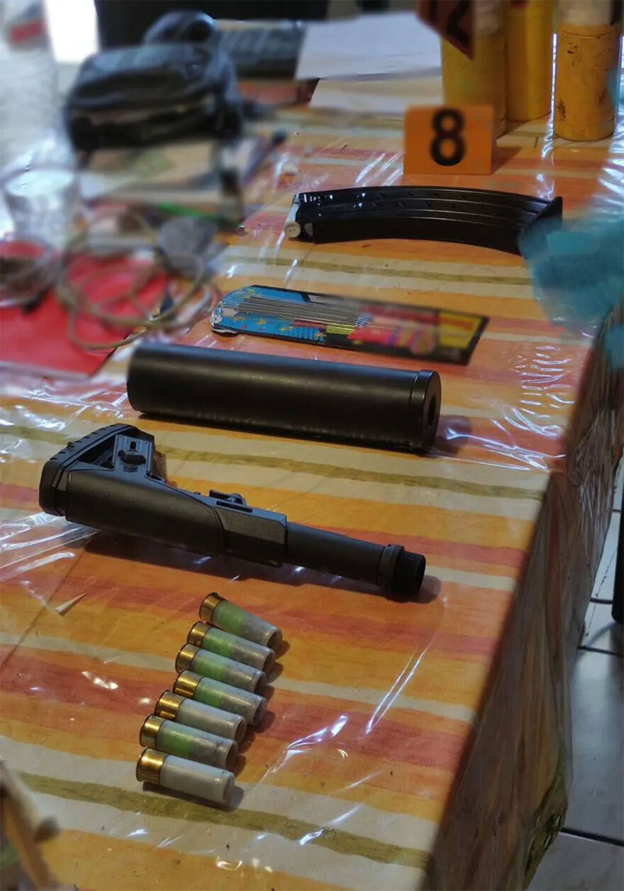 Τεκτονική Στοά: Μέσα στο «παρασκευαστήριο» εκρηκτικών του βομβιστή της Τεκτονικής Στοάς - Δείτε φωτογραφίες