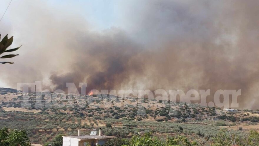 Μπέος στο Βελεστίνο: «Φύγετε, να σωθεί ο κόσμος» - «Έχει δεξαμενές προπανίου στα 20 μέτρα»