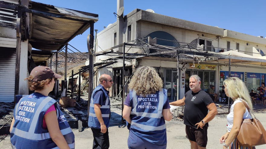 Φωτιά στη Ρόδο: Προχωρά η διαδικασία των αποζημιώσεων στο νησί - Δείτε φωτογραφίες