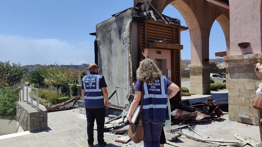 Φωτιά στη Ρόδο: Προχωρά η διαδικασία των αποζημιώσεων στο νησί - Δείτε φωτογραφίες