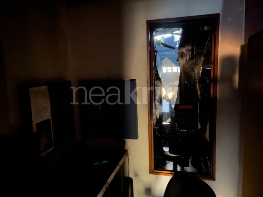 Κρήτη: Σημαντικές υλικές ζημιές από τη φωτιά στο πιεστήριο τοπικής εφημερίδας