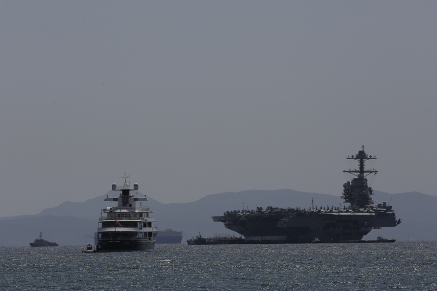 USS Gerald R. Ford: Στον Πειραιά το πιο σύγχρονο αεροπλανοφόρο του Πολεμικού Ναυτικού των ΗΠΑ - Δείτε βίντεο και φωτογραφίες