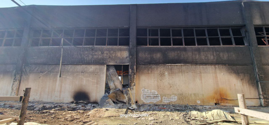 Νέες εικόνες καταστροφής από την έκρηξη στην αποθήκη πυρομαχικών στη Νέα Αγχίαλο