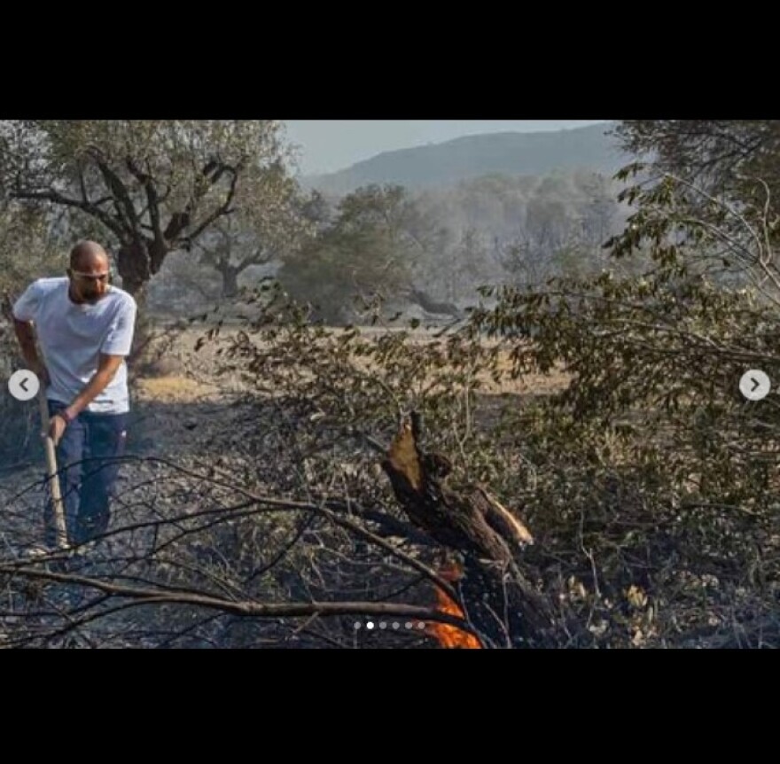Βαλάντης: Στο πλευρό των πυροσβεστών στη Ρόδο 
