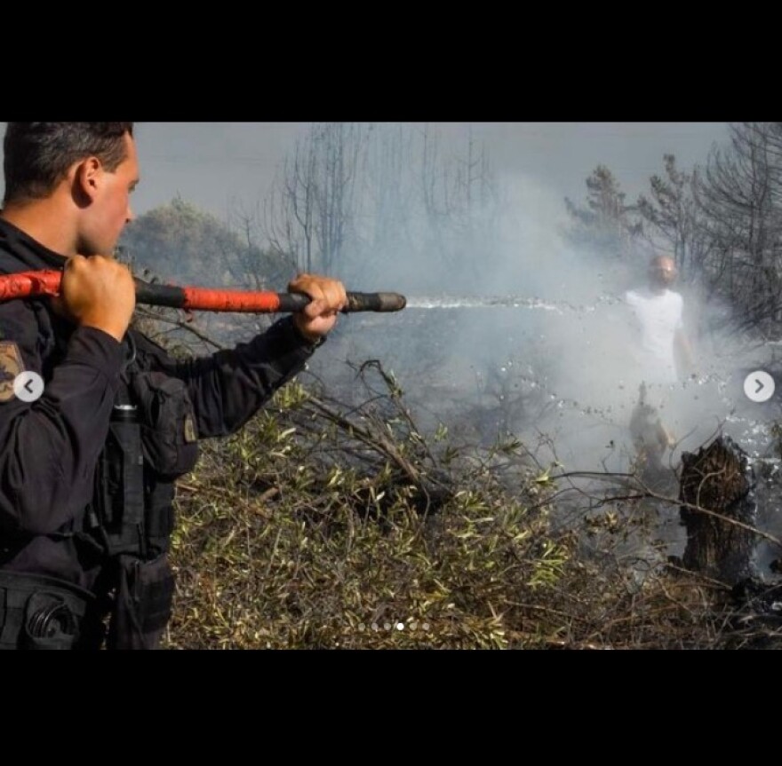 Βαλάντης: Στο πλευρό των πυροσβεστών στη Ρόδο 