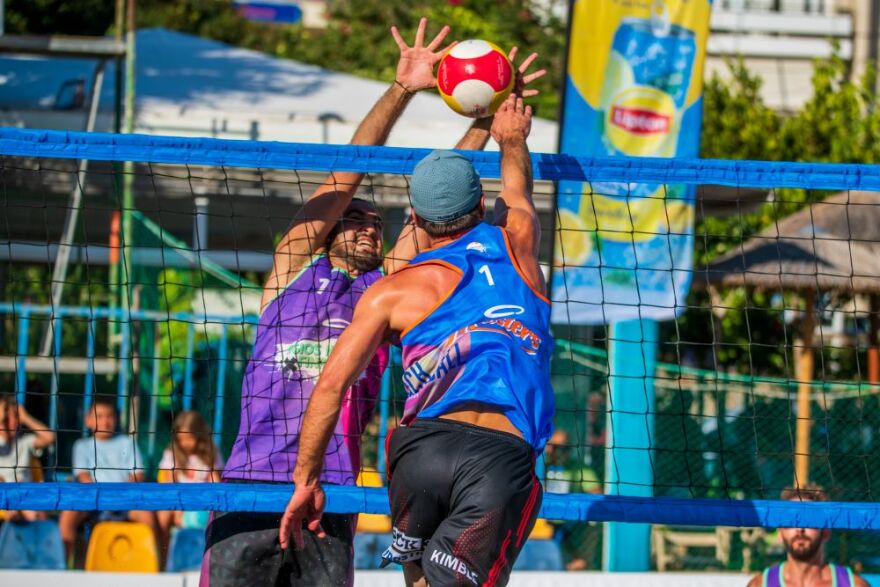 Μπιτς βόλεϊ, Agios Nikolaos Finals: Φοβερές μάχες στο ταμπλό των ανδρών