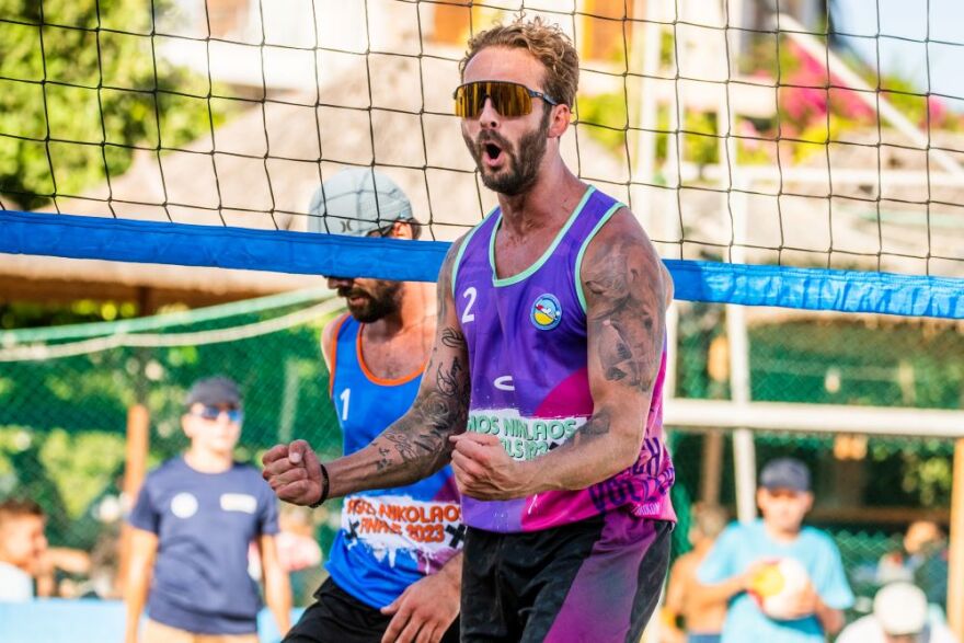 Μπιτς βόλεϊ, Agios Nikolaos Finals: Φοβερές μάχες στο ταμπλό των ανδρών