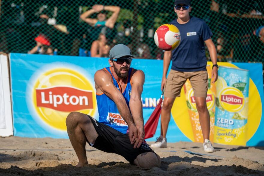 Μπιτς βόλεϊ, Agios Nikolaos Finals: Φοβερές μάχες στο ταμπλό των ανδρών