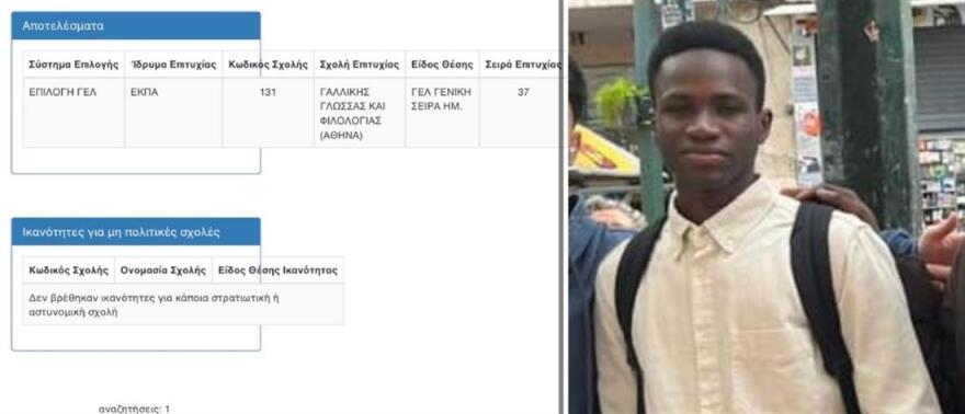 Πανελλαδικές: Ασυνόδευτο προσφυγόπουλο κατάφερε να περάσει σε σχολή της αρεσκείας του