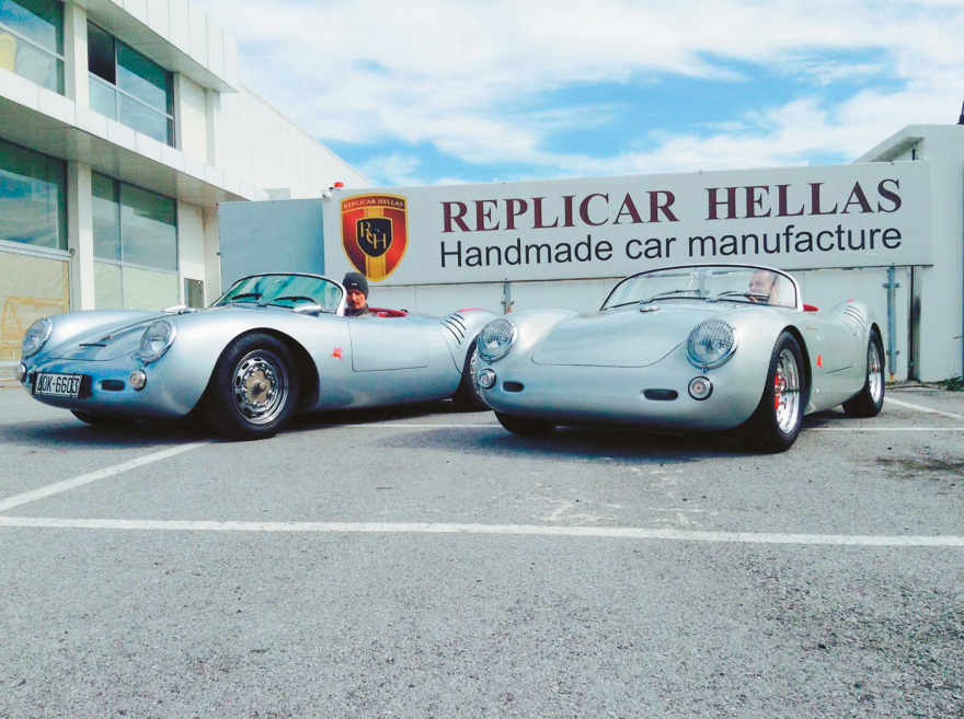 Χειροποίητες ρέπλικες θρυλικών Porsche made in Greece