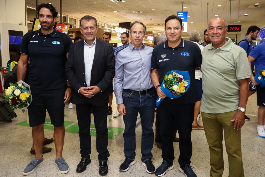 Eθνική ομάδα πόλο: «Βιώνοντας αυτή την υποδοχή στην Ελλάδα καταλάβαμε πως κάναμε κάτι σημαντικό», λέει ο Βλάχος