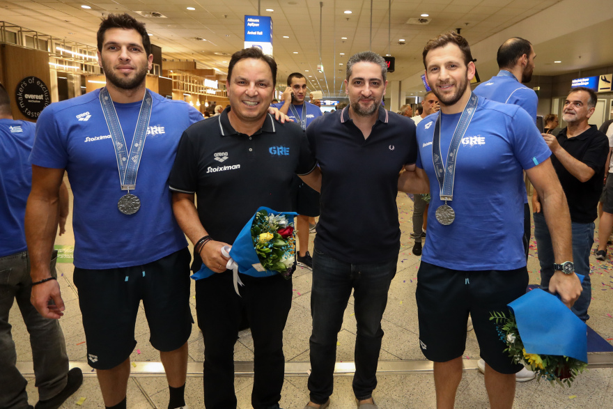 Eθνική ομάδα πόλο: «Βιώνοντας αυτή την υποδοχή στην Ελλάδα καταλάβαμε πως κάναμε κάτι σημαντικό», λέει ο Βλάχος
