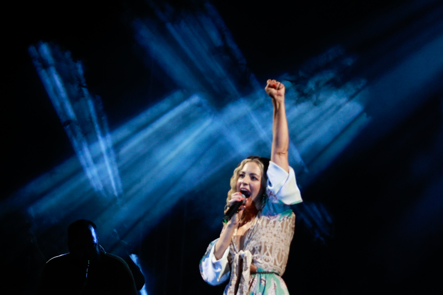 Νατάσσα Μποφίλιου: Φωτογραφίες από τη συναυλία της στην Κέρκυρα