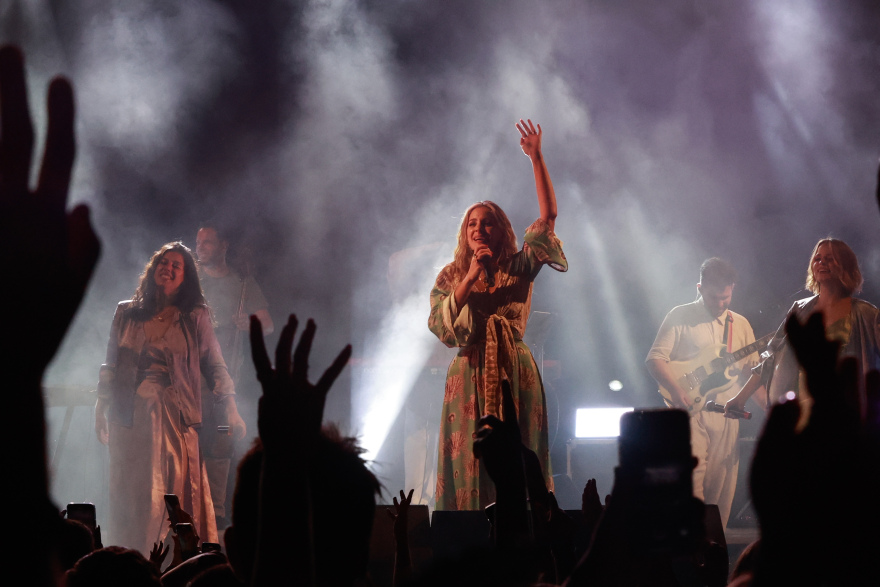 Νατάσσα Μποφίλιου: Φωτογραφίες από τη συναυλία της στην Κέρκυρα