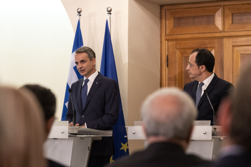 Μητσοτάκης από Κύπρο: Δεν είναι ανεκτή η παρουσία κατοχικού στρατού σε χώρα-μέλος της ΕΕ